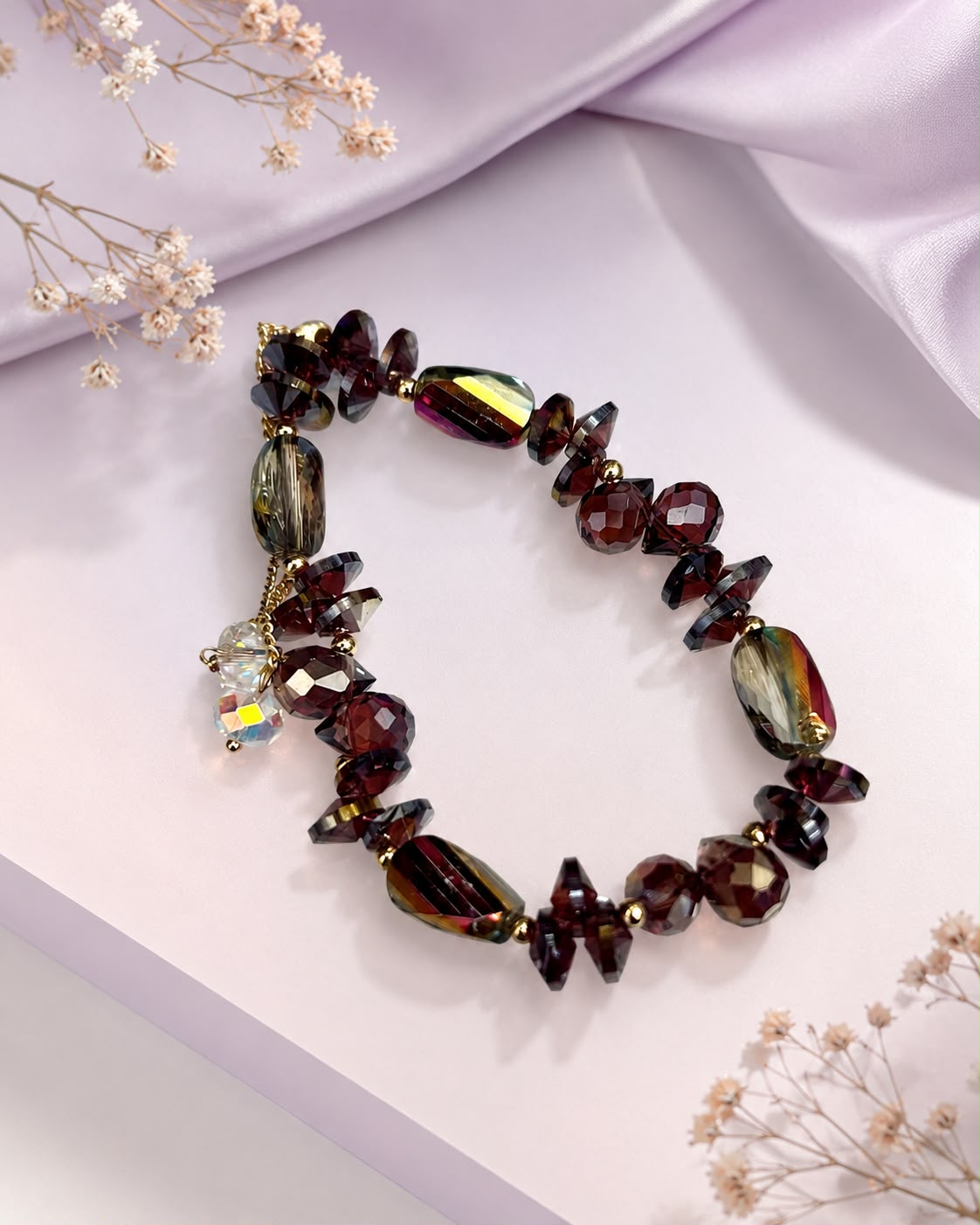 Premium Crystal Beaded Bracelet