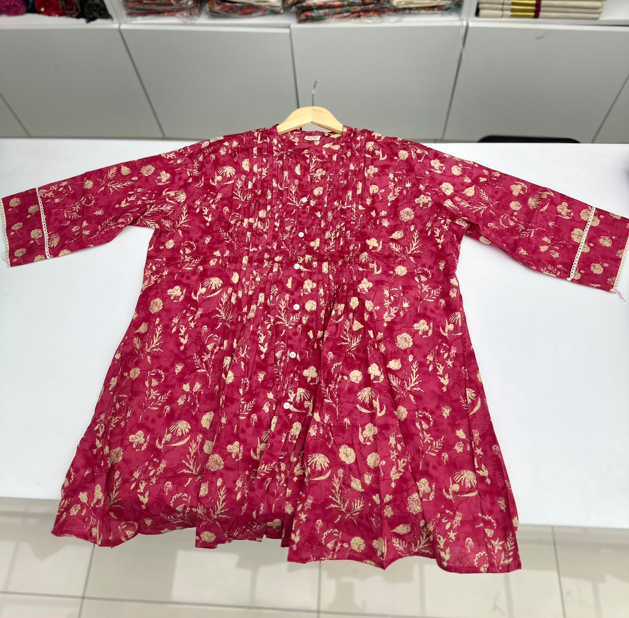 premium cotton fabric for all-day comfort short top