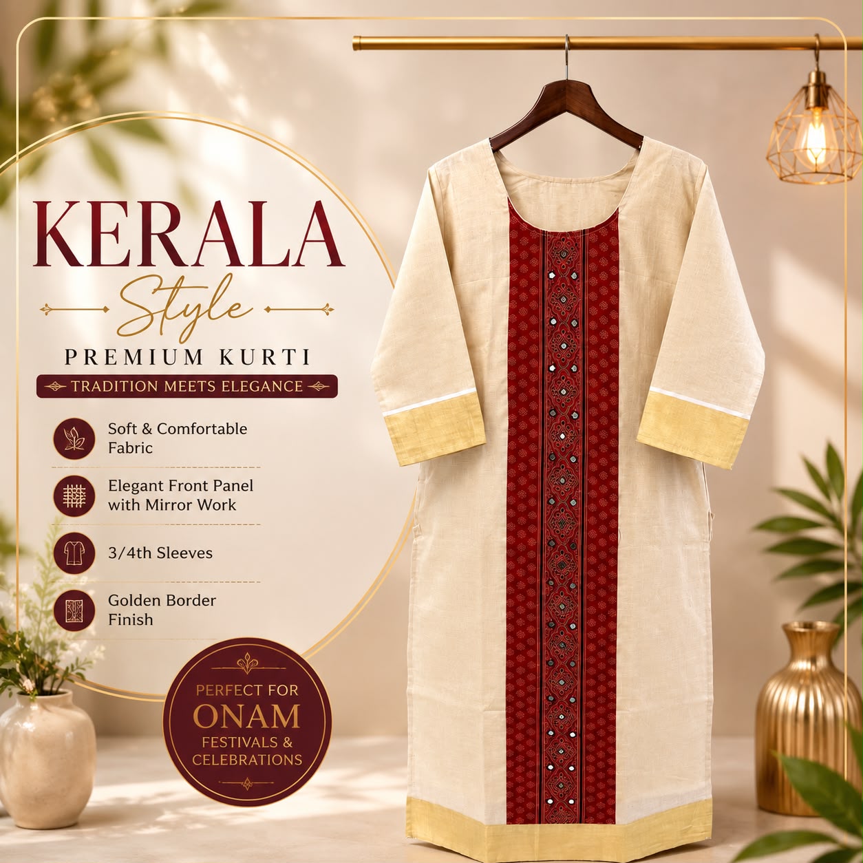 Kerala Style Premium Kurti