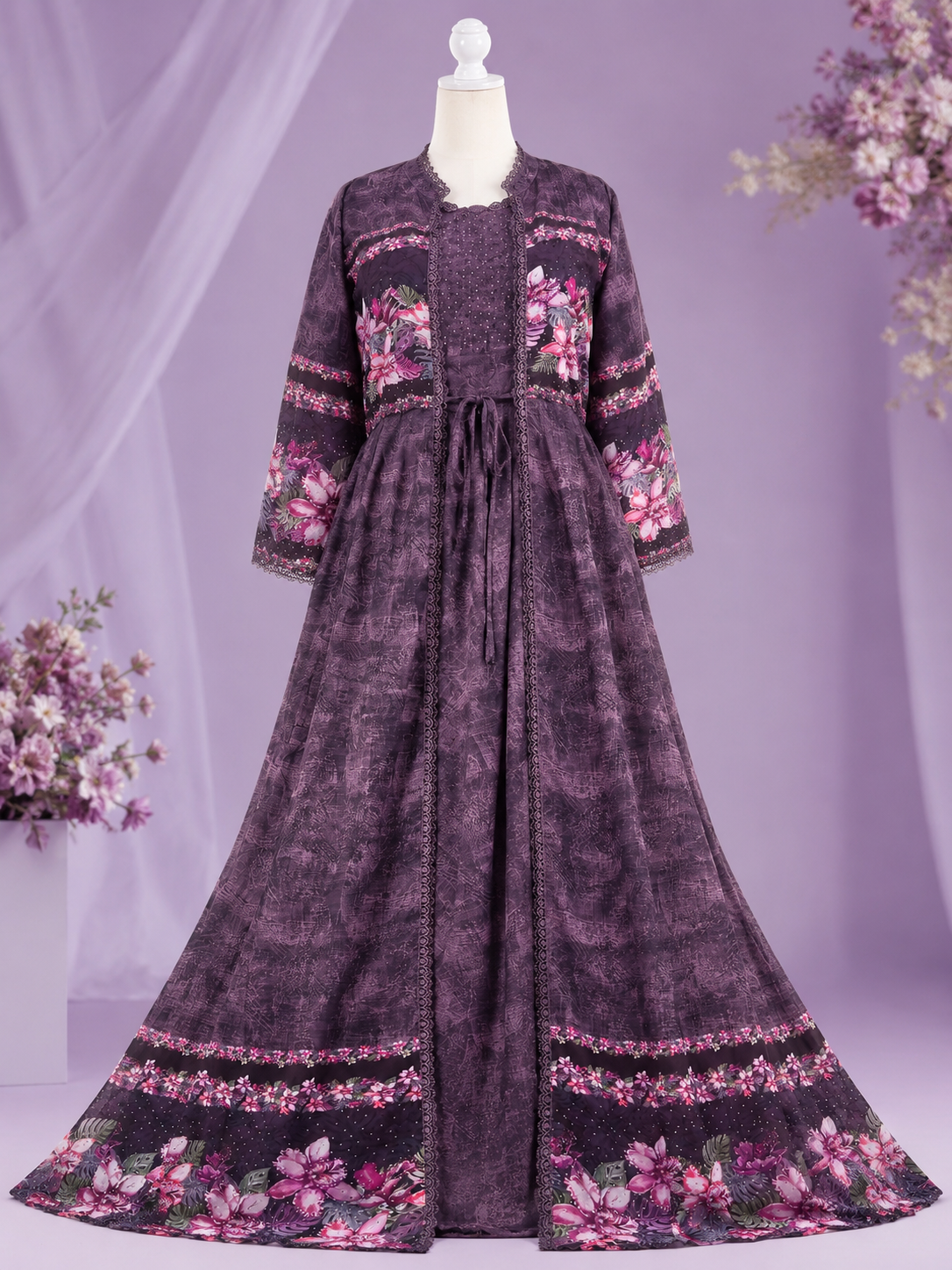 Floral Premium Gown