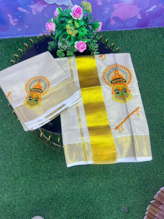 Kathakali Kerala Settu Mundu