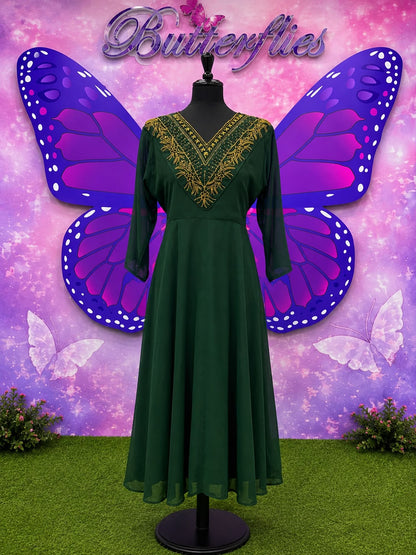 Embroidered Anarkali Kurti