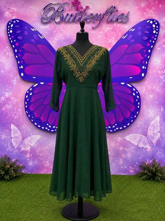 Embroidered Anarkali Kurti