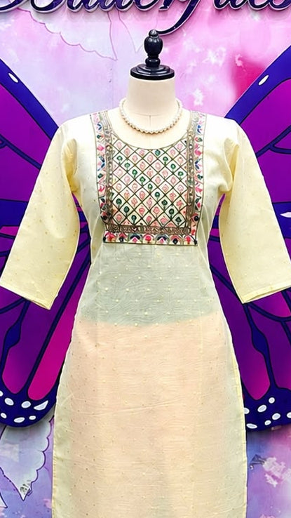Onam Special Kurti Set