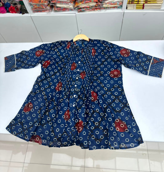 premium cotton fabric for all-day comfort short top
