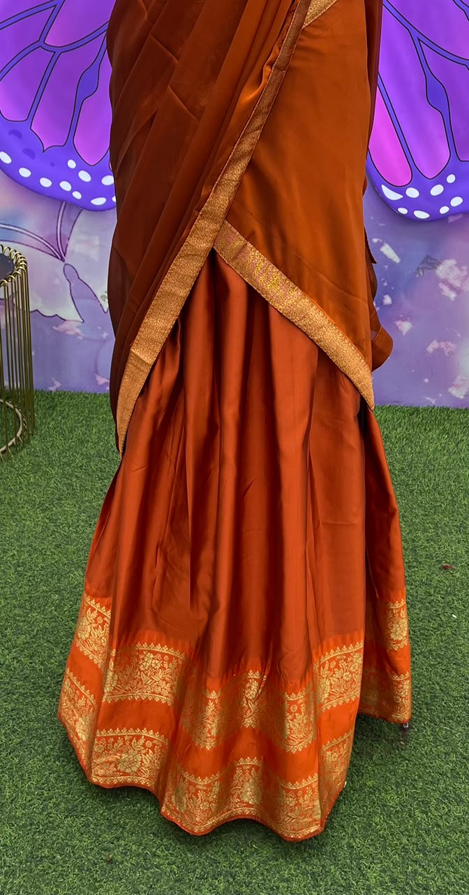 Premium Kerala Style Davani Set Unstitched materials